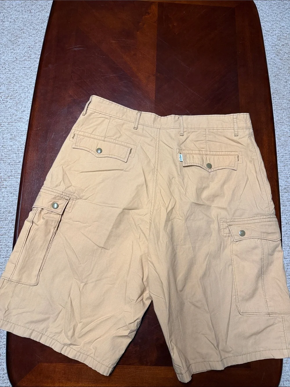 Levi's Men's Khaki Cargo Shorts